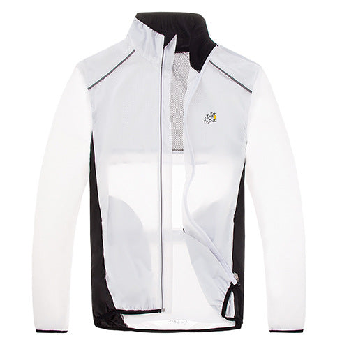 Bicycle loose loop riding windbreaker - Blue Force Sports