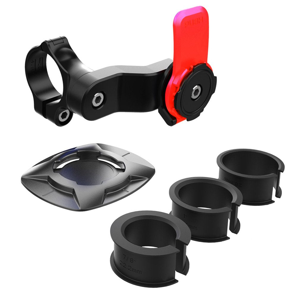 Cycling Mobile Phone Holder, Universal Quad-Lock Out Front Bike Twist Mountain Cradle Cycling Mobile Phone Holder, Outdoor Sports Accessory, by PAKASEPT